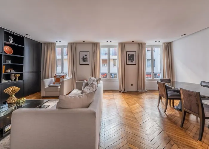公寓 Amazing 2bdr/6pax Next To Champs Elysees